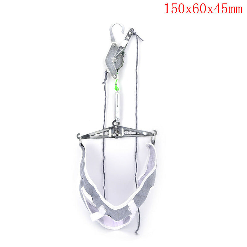 Neck Massager Traction Device Kit Neck Back Stretcher Adjustment Chiropractic 3c