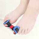 1pc Blue Cloth Hallux Valgus Corrector Elastic Toe Extroversion Fixing Tape