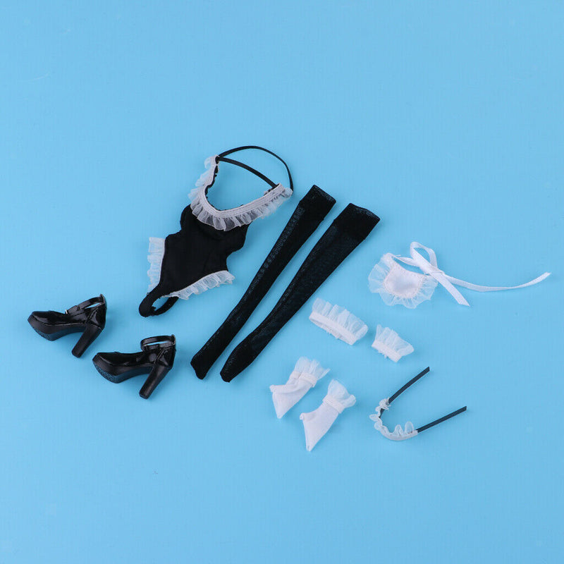 1/6 Scale Womens Maid Clothing Kit for , CY CG Girl, TTL, Enterbay 12