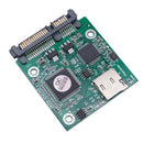 Micro SD TF Card To 22pin SATA Adapter Card 2.5in HDD Enclosure TF Cards To SATA