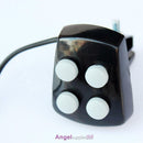 6 LED Bike Police Front Light Warning Siren Cycling Electric Horn Bell
