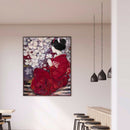 Kimono Woman Scene DIY Mosaic Full Diamond Painting Drill Kit Decor (V727)