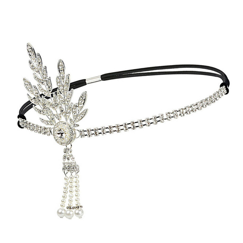 3pcs Elegant Lady Headband 1920s Style Hair Accessory Party Decoration
