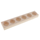 Wooden Essential Oil Display Stand Rack Organizer Shelf Can Hold 6 Bottles