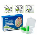 2 Pairs Soft Foam Ear Plugs Tapered Travel Sleep Noise Prevention Earplugs