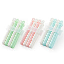 4Pcs Food Snack Storage Seal Sealing Bag Clips Sealer Clamp Solid Color Foo A5I9