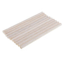 10Pcs/pack 11x200mm Balsa Wood Round Sticks Pieces for Wooden Art Ornamnets
