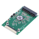 1pc Mini SATA mSATA PCI-E IPOD SSD to 40pin 1.8inch ZIF CE Converter Card A