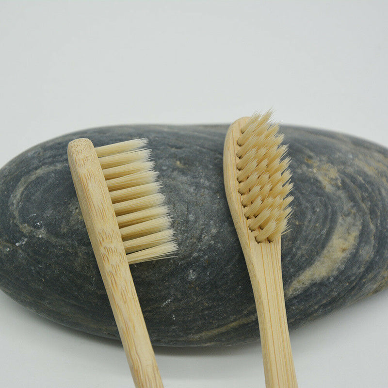 Soft Pure Bamboo Natural Toothbrush Environmentally Friendly Eco Gentle Hot