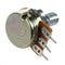 5pcs 6mm Split Shaft Top Adjustment Rotary Linear Potentiometers B1K K1E7