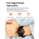 Smart Watch for Android Mens Heart Rate Blood Pressure Monitor Black+Red