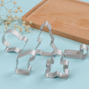 5christmas cookie cutter biscuit mould aluminum sugarcraft cutter baking toolJR