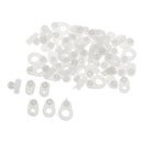 30pcs Fishing Rod Guides Ring DIY Rod Repair Kit Rod Building Silicone Ring