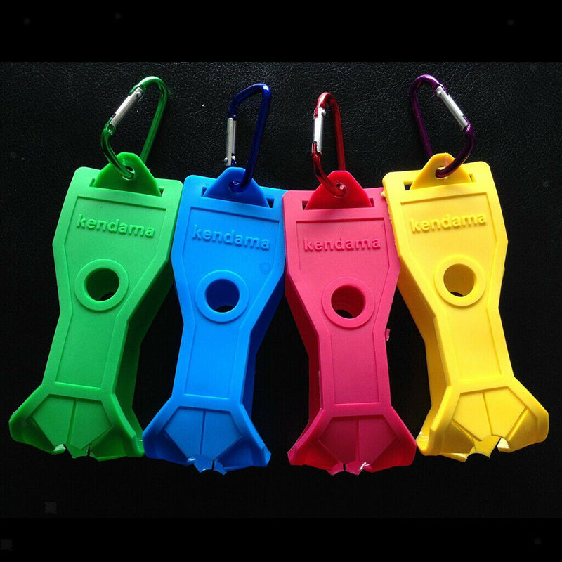 Random One Silicone Plastic Holder Fit for Kendama w/ Carabiner Clip New