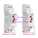 GRT8-M1 16A Multifunction Timer Relay with 10 Function Choices AC 230V Time A7U4