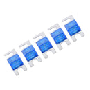 10pcs 80A+60A High Quality Nickel Plated Car Audio Mini ANL Type Blade Fuse