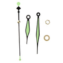 1 Set Luminous Clock Hands Glow in the Dark Pointers for Quartz Clock Repairing