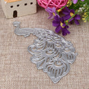 Peacock Metal Cutting Dies Stencils DIY Scrapbooking Album Decorative
