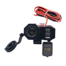 Motorcycle modified car navigator mobile phone USB straddle Lighter bike ch L9T0