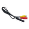 23 in Car Backup Reverse Camera 4 Pin Male To RCA Female Power Adapter Q0I6