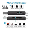 USB-C Type C USB 2.0 Micro USB OTG SD TF MMC Card Reader New For Huawei New