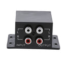 Universal Car Dash Audio Amplifier Bass RCA Level Volume Control Knob (Black)
