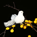 12pcs Simulation Birds Artificial Foam Feather DIY Craft Wedding Home Decor