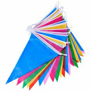 Multi Colour Banner Bunting Party Event Home Garden Decoration U9Q1