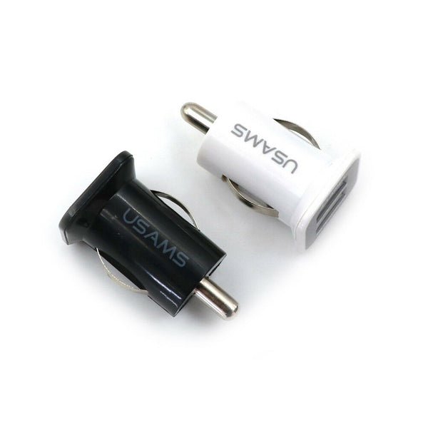 Dual 2 Port USB 3.1A Mini Car Charger Adapter For Mobile Phone Supplies  Z