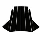 Door B C Pillar Mirror Plate Molding Trim Black New Fits For Hyundai Tucson
