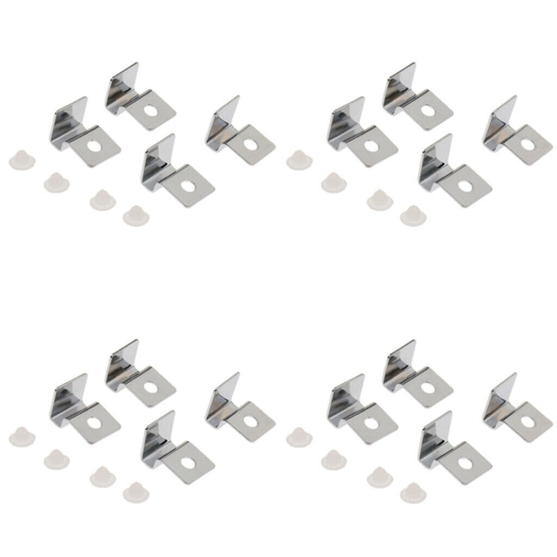 8pcs Aquarium Glass Cover Support Fish Tank Lid Cover Bracket 5mm