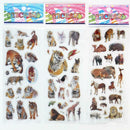 10pcs Cartoon Kids Toys Bubble Dinosaur Stickers School Reward Foam Stickers