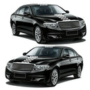 3pcs Universal Car Art Decorative Stickers Auto Covers Head Tail Styling Decals