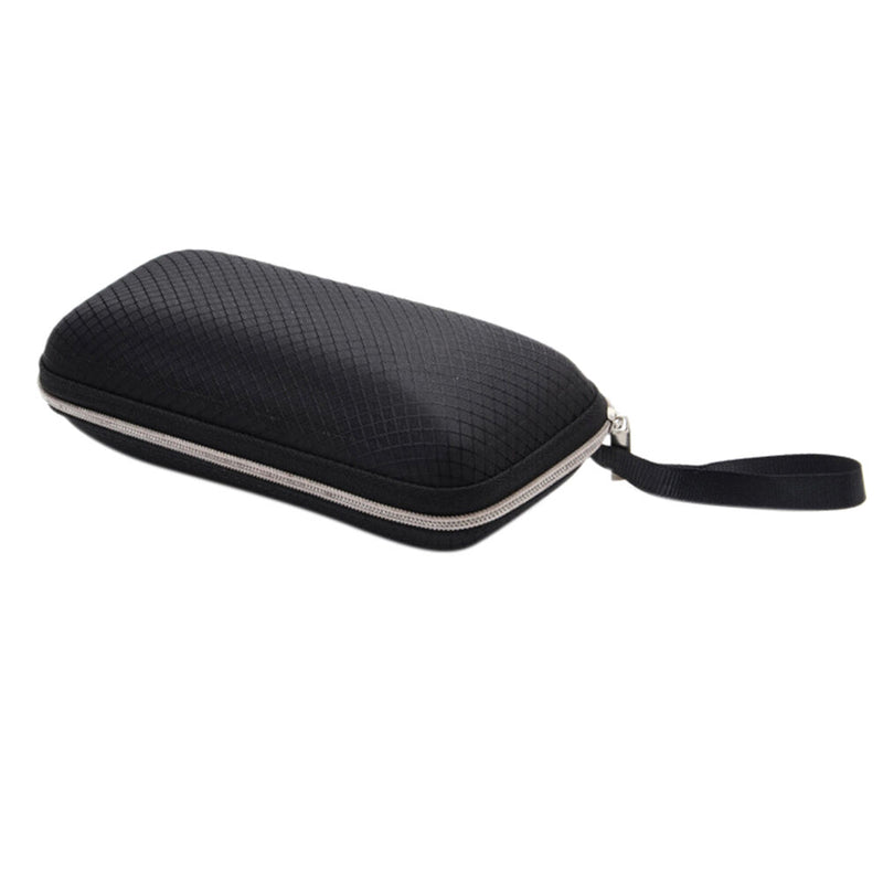 Hard Portable Rectangle Grid Zipper Glasses Case Eyewear Box for Sunglasses  Gw