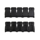 10pcs Strap Buckle Clip for Molle System Bag Backpack Camping EDC Tool