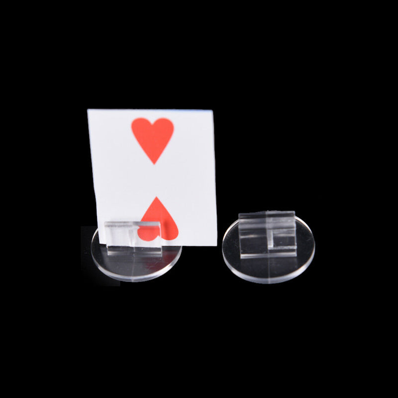 High quality transparent plastic stand for 2mm paper card, board game componentZ