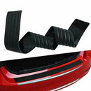 90CM Rear Bumper Rubber Pad Trim Cover Kit Guard Sill Protector Plate Trunk W2W2
