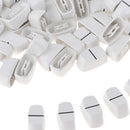 Slide Pot Cap Mixer fader Cap Console Knob For 4mm Shaft 100pcs white