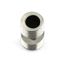 1/2" Male x 1/2" Male Hex Nipple SS 304 Threaded Pipe Fitting NPT kC %x