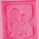 Love Mom Silicone Soap Mold DIY Molds Cake Baking Mold Mothers Day Gift ki3C