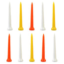 10pcs Unbreakable Golf Tees Professional Plastic Nails for Golf Practice