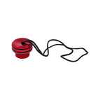 Scuba Dive Tank Valve Dust Cap Cover to Protect Your Tank with Lanyard Red