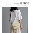 Hot Summer Women Shoulder Bag Hand Made Exquisiteness Straw Bags Mini Woven F4S9