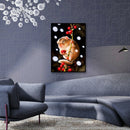 Full Drill Diamond Painting Kit DIY Bead Art Hamster Cherry Mosaic Picture