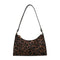 Animal Pattern Women Handbag Street PU Shoulder Underarm Tote Bag (Leopard)