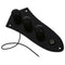 Pre-Wired Control Plate for Jazz Bass Guitar--Black
