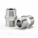 6 Pcs 4 Points Outer Teeth 1/2 Stainless Steel Joints Threaded Pipe Fitting