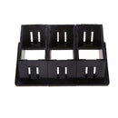 4x Car Boat Rocker Switch Panel Housing Holder Box Black 1/ 2/ 3/4 Grid