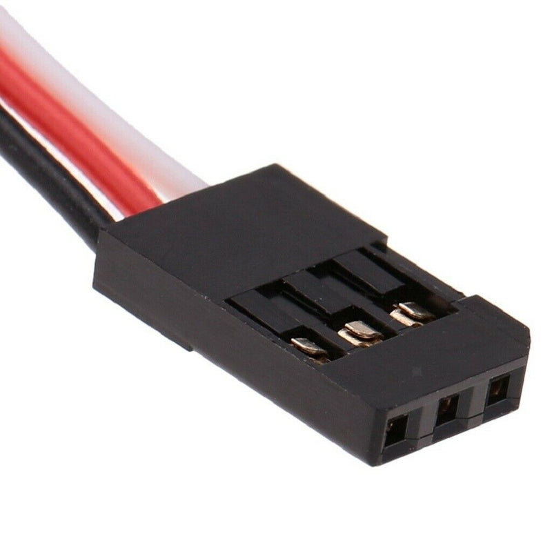 35A Brushless ESC Electronic Speed Control Metal Blue for 1/14 1/12 RC Car