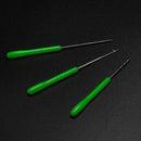 3pcs Fishing Bait Needle Tool Set Line Pulling Hook Drill Stringer Needle